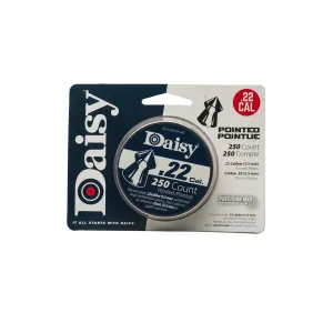 Daisy .22 Cal. PrecisionMax Pointed Field Pellet - 250 count Tin