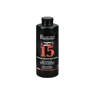 Alliant Powder RELODER15 Rifle Powder Reloder 15 Rifle Multi-Caliber Medium Rifle 1 lb