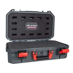 Plano PLA118XLR Rustrictor All Weather 2 4-Pistol Case, Black/Red