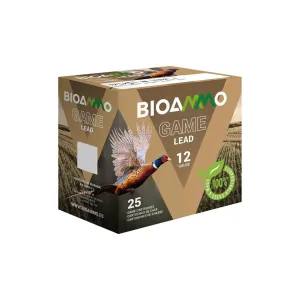BioAmmo 12 Gauge - 2-3/4 1oz. #3 Shot - BioAmmo Lux Steel - CASE Shotgun Ammo - 25 Rounds