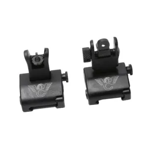 Wilson Combat AR-15 Rail Mount Flip-Up Sight Set