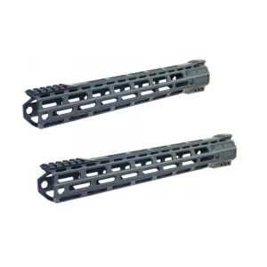 Rise Armament AR-15 RA-905 M-LOK Handguard - Anodized Black - 13.875", Viking Iron