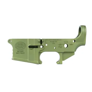 Dirty Bird AR-15 Multi-Cal Forged Lower Receiver - OD Green