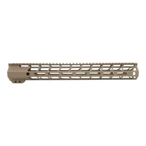 Superlite Free Float M-LOK QD AR-15 Handguard - FDE, 15"