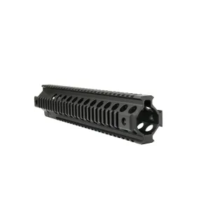 Dirty Bird AR-15 ASAL Free Float Quad Rail - 12", Black