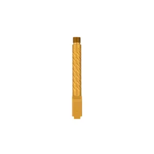 Ballistic Advantage Premium Series Barrel for Glock 19 Gen 3-5 - Gold, Spiral Fluted