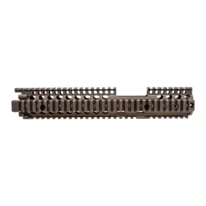 Daniel Defense M4A1 FSP RIS II Quad Rail AR-15 Handguard - 12.25" - FDE