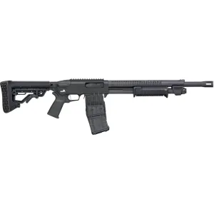 Mossberg 590RM Tactical 12 GA 18.5" Mag Fed Breacher Shotgun w/AR Style Stock & Grip