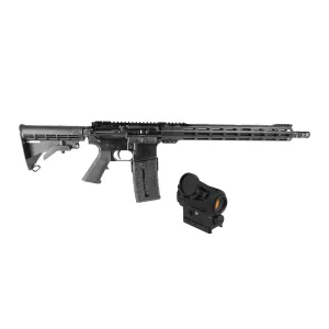 Dirty Bird 16" 5.56 Midlength M-LOK CAR CA Compliant Recce Rifle w/ Vortex SPARC Red Dot - Black