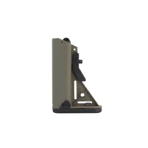 SOPMOD Mil-Spec Adjustable AR-15 Stock w/ Battery Storage - OD Green