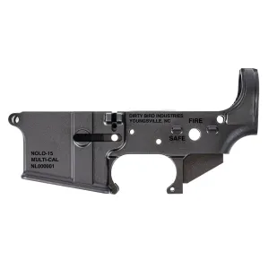 Dirty Bird NOLO AR-15 Stripped Forged Lower Receiver