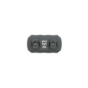 Dirty Bird 3-Slot Aluminum M-LOK Rail Section - Black