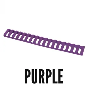 Ergo 18-Slot Ladder LowPro Rail Covers 3PK - Purple