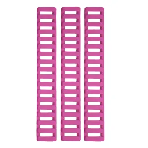 Ergo 18-Slot Ladder LowPro Rail Covers 3PK - Pink
