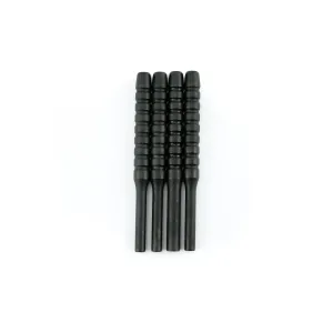 Dirty Bird 4 Piece Roll Pin Starter Punch Set - Hardened