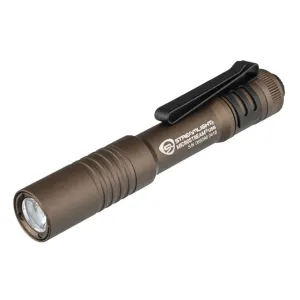 Streamlight MicroStream Ultra-Compact USB with 5" USB Cord and Lanyard - Clam - Tan