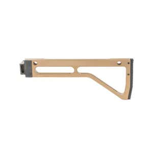 MSR Buttstock assembly right folding milled rec. alum 4 QD ports SAM7SF & AR-M14 Arsenal Inc. - FDE