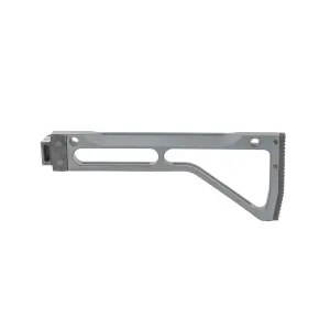 MSR Buttstock assembly right folding milled rec. alum 4 QD ports SAM7SF & AR-M14 Arsenal Inc. - Gray