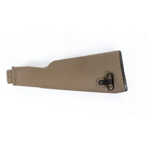 MSR Buttstock milled receiver intermediate length polymer cleaning kit compartment - FDE