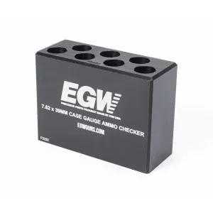 Evolution Gun Works Case Gauge Ammo Checker 7.62 x 39mm 7-hole