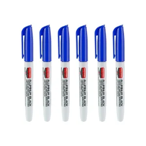 Birchwood Casey Touch Up Pen, 6 Pack - Aluminum Black