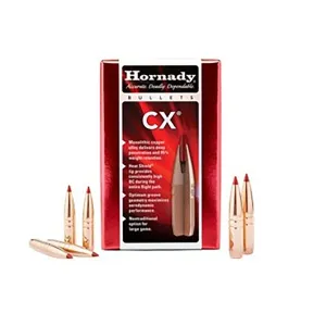 Hornady 22765 22 Cal .224 65 Gr Cx (22 Creedmoor) Bullets 50Ct Lead Free