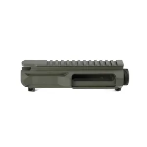 Slick Side Billet Upper Receiver - OD Green