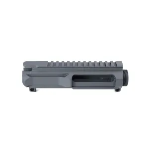 Slick Side Billet Upper Receiver - Grey