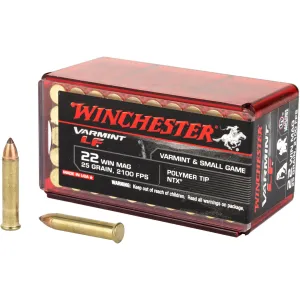 Winchester Ammo X22MHLF Varmint LF 22 Mag 28 gr Tin Hollow Point Rimfire Ammo - 50 Rounds