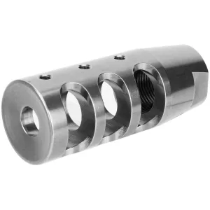 9mm 1/2-28 TPI Compact Muzzle Brake - SS