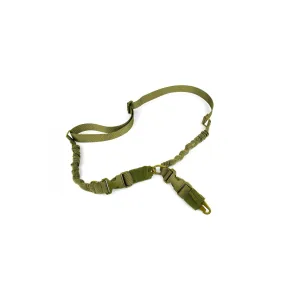 NBS 2 to 1 Point Double Bungee Rifle Sling - Tan
