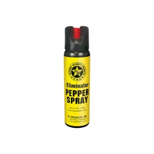 PSP Eliminator EGL120FTC Pepper Gel Spray 4oz 12-15ft Range