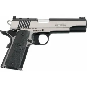Colt Combat Elite Government 45 ACP 5\" Semi-Auto Optic Ready Two-Tone