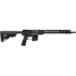 Faxon Firearms FXPRO6A16GA15 Pro 10+1 16\" Black Match Grade Threaded Barrel, Black Aluminum Receiver w/Picatinny Rail, M-LOK Handguard, B5 Bravo Black Synthetic Stock, B5 Grip