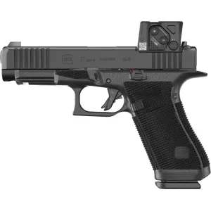 Glock 17 GEN 6 COA, Semi-Automatic Pistol, 4.49\" Barrel, 9mm, (3) 17 Round Magazines, RTF6 Grip Texture, Ambidextrous Slide Release, Aimpoint COA - P61750B03DC8A3