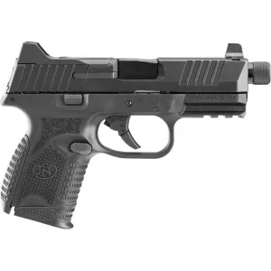 FN 509 Compact Tactical Semi-Auto Pistol 4.32\" Barrel 9mm - W/ Night Sights and 2 Mags (24/12) - 66100782