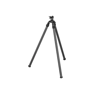 Leofoto SO-362CX+MAB-75X Carbon Fiber Tripod, 2-Section Inverted Legs, 40kg Max Load, 75mm Bowl, Black.