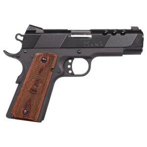Iver Johnson Arms Hawk Commander 45 ACP 8+1 4.25\" Matte Black Steel Pistol
