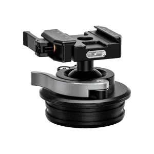 Leofoto STB-75X Ball Head Rifle Tripod Mount, 75mm Systematic Adapter, Aircraft Grade Aluminum