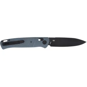CRKT K430GKP Counterpart EDC 3.38\" Folding Drop Point Plain Black Oxide 12C27 Sandvik SS Blade, Gray Textured Green Handle