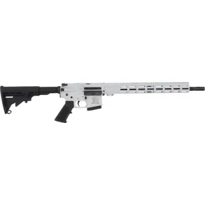 Great Lakes Firearms AR-15 Rifle, .350 Legend, 16\" 4150 Nitride Barrel, 15.25\" M-LOK Rail, 6 Position M4 Stock, Black Cerakote Finish- GL15350 WHT16