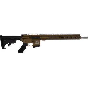 Great Lakes Firearms AR-15 Rifle, 350 Legend, 16\" 4150 Nitride Barrel, 15.25\" M-LOK Rail, 6 Position M4 Stock, Burnt Bronze Cerakote- GL15350SS BRZ16