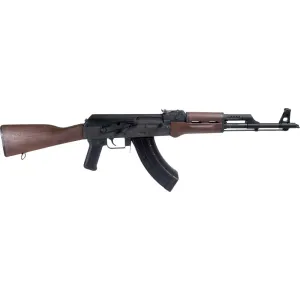 Century Arms BFT47 - Semi-Automatic AK Rifle, 7.62x39mm, 16\" Barrel, Bulged Front Trunnion, Walnut Furniture, 30 Round US Palm Magazine - RI4416-N