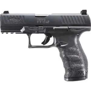 Walther Arms 2807076TNS PPQ M2 45 ACP 4.25\" 12+1 Black Black Steel Slide Black Interchangeable Backstrap Grip