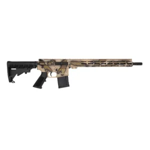 GLFA GL15 GL15223SGRN Rifle .223 Wylde 16\" 30rd Semi-Auto Serpent Tan Camo Threaded Barrel Muzzle Brake