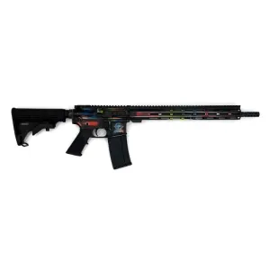 Great Lakes Firearms AR-15 Rifle, .223 Wylde 16\" 4150 CRMOV Black Nitride Barrel, 15.25\" M-LOK Rail, 7075 T6 Receiver, Wunderbread - GL15223WDB