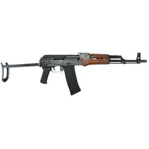 Pioneer Arms Forged Series Sporter Underfolder Semi-Automatic AK-47 Style 5.56x45mm Rifle, Wood Furniture, and 30 Round Mag - POL-AK-S-UF-FT-W-556