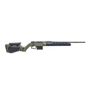 Howa HHERA65CODG M1500 Hera 5+1 22\" Threaded Barrel, Black Rec, OD Green & Black Hera H7 Chassis Stock