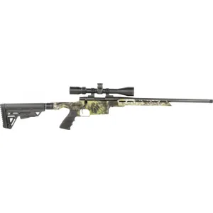 Howa HMXL65GKAC Mini Excl Lite 20\" TB 5+1 Kryptek Altitude HTI Excl Lit Chassis Black Folding Stock