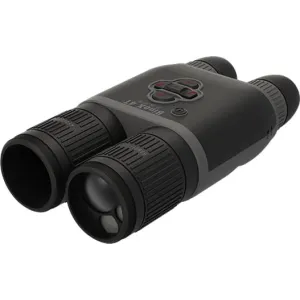 ATN TIBNBX4643L BinoX 4T Thermal Binocular Black 2.5-25x 50mm 4th Generation 640x480, 60Hz Resolution Features Rangefinder